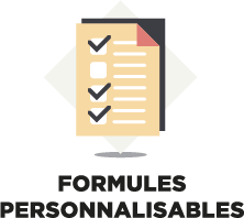 Formules personnalisables